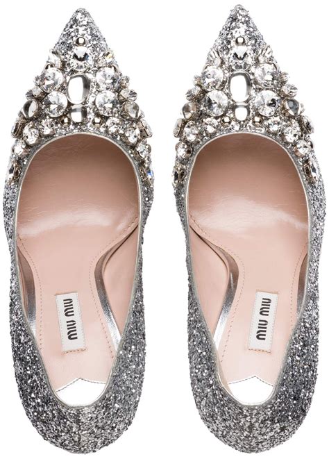 silver miu miu heels|Women's Miu Miu Heels .